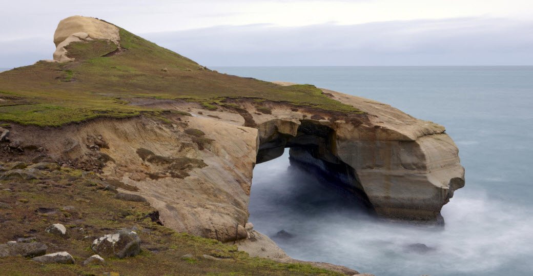 Tunnel Beach, New Zealand, New Zealand